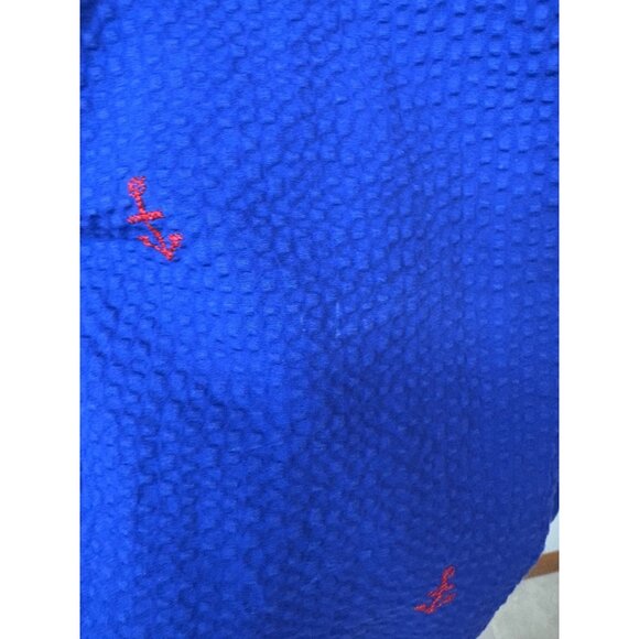 Brooks Brothers Red Fleece Anchor Seersucker Pants W31 L32.5 Sailor Core Nautica - Picture 14 of 16